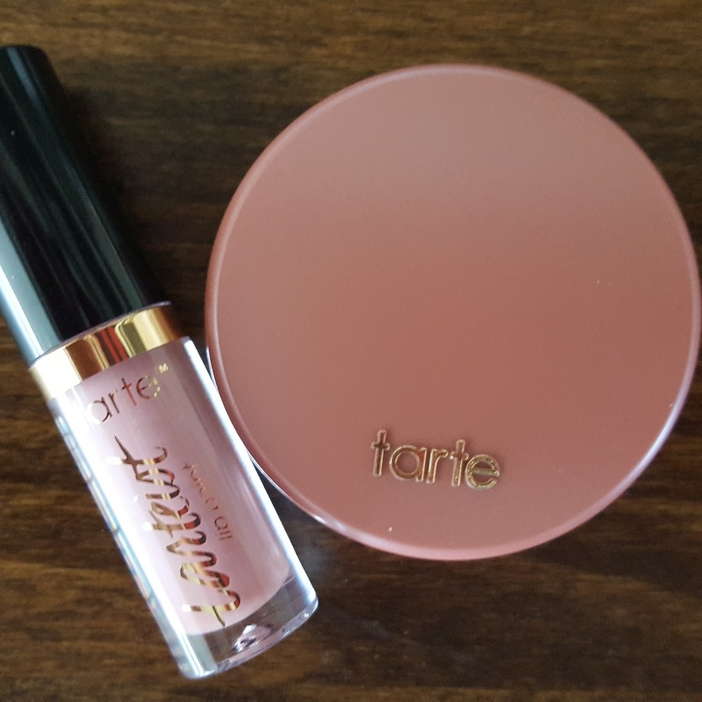 Tarte brand for Sephora blush and matte lip paint